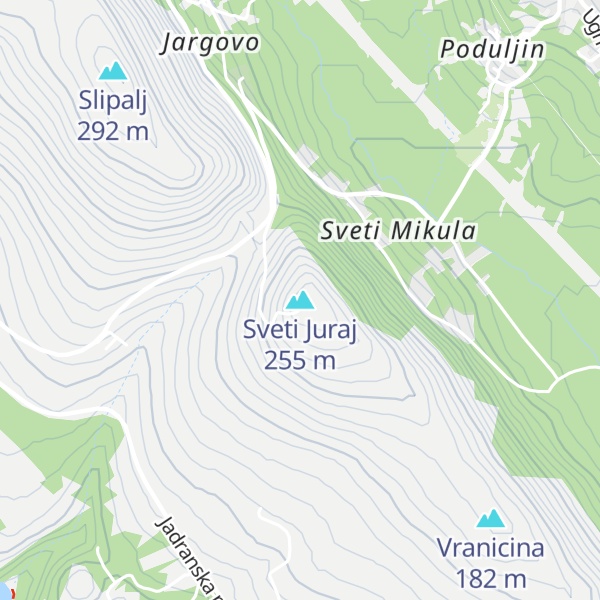 Map of Sveti Juraj