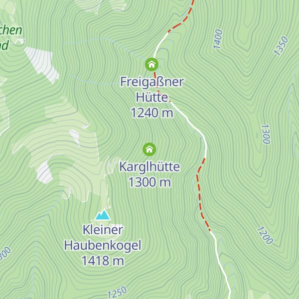 Map of Karglhütte