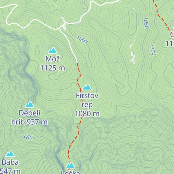 Map of Firstov rep