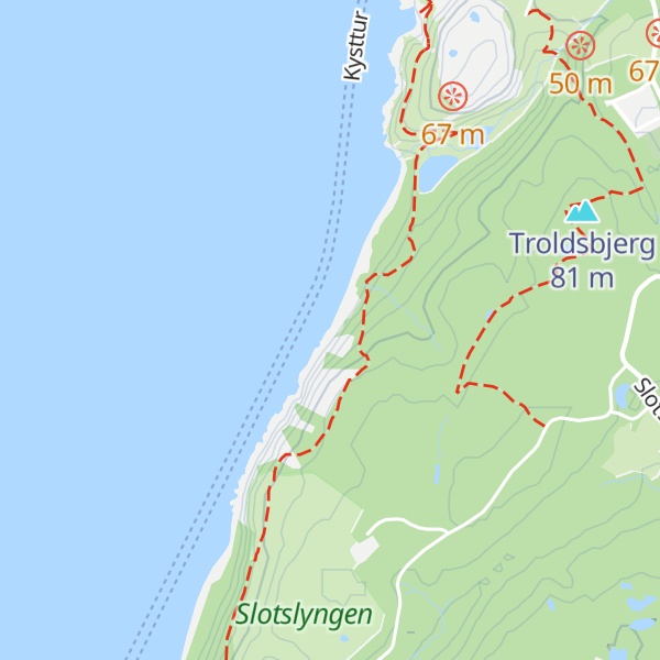 Map of Sønderjysk kaffebord
