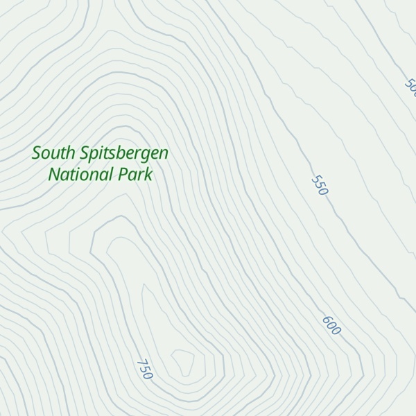 Map of Konglomeratfjellet