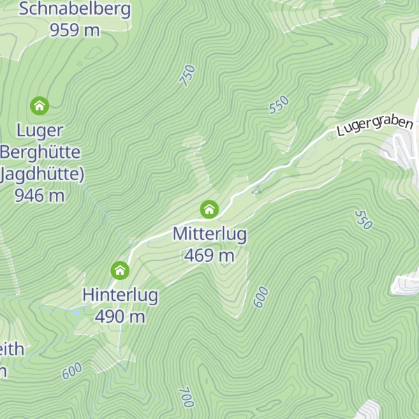 Map of Mitterlug