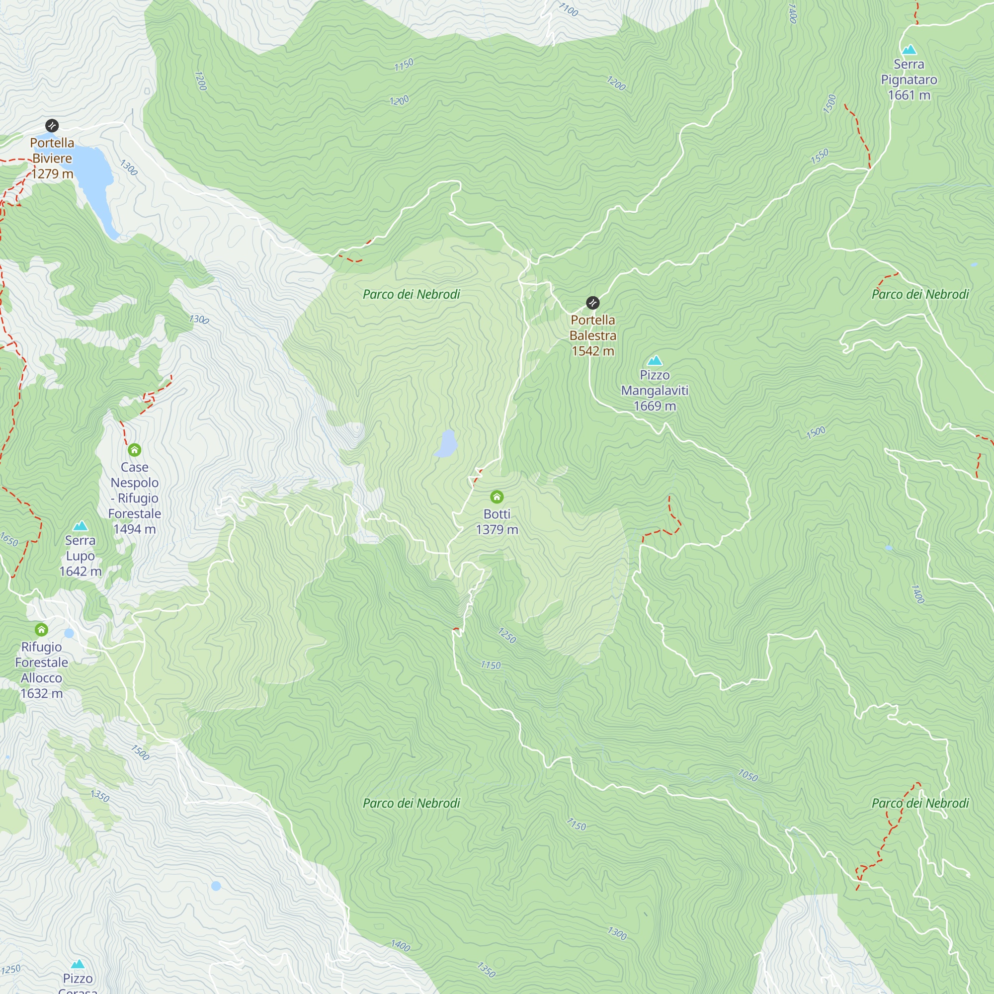 Botti map