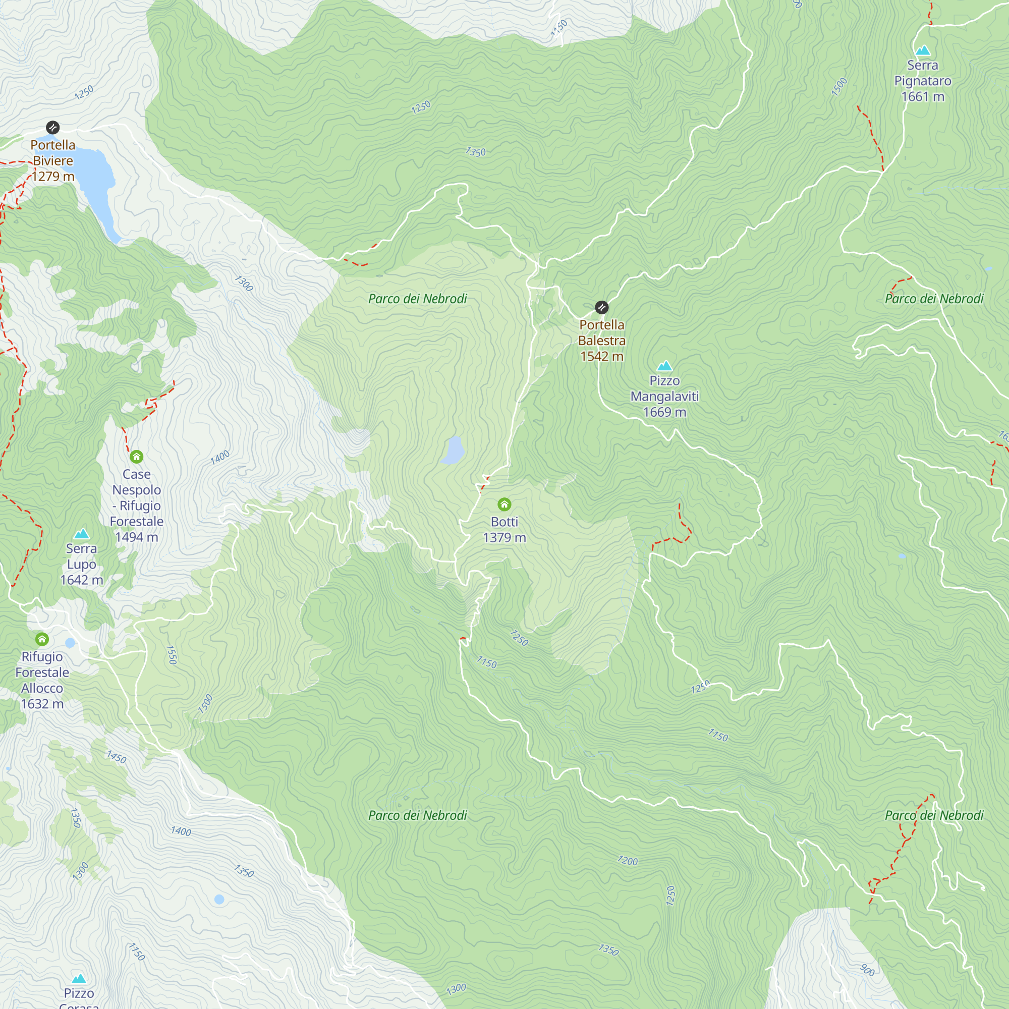 Botti map