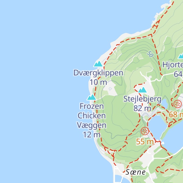 Map of Salewavæggen