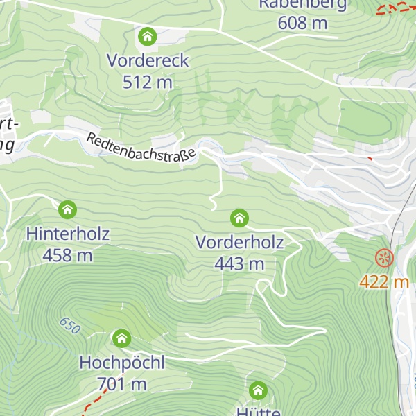 Map of Mitterholz