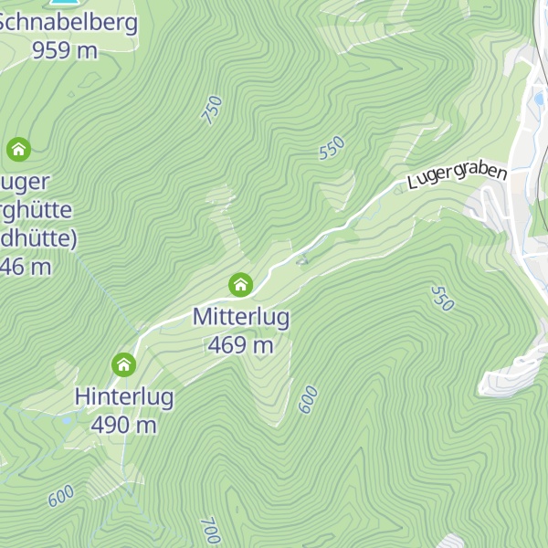 Map of Vorderlug