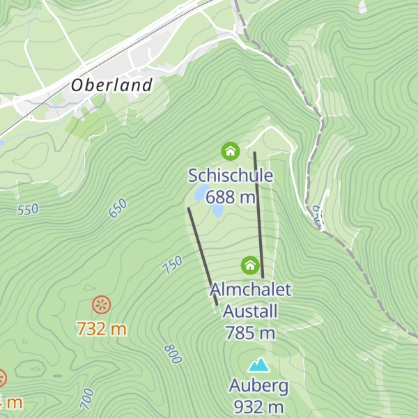 Map of Union Hütte
