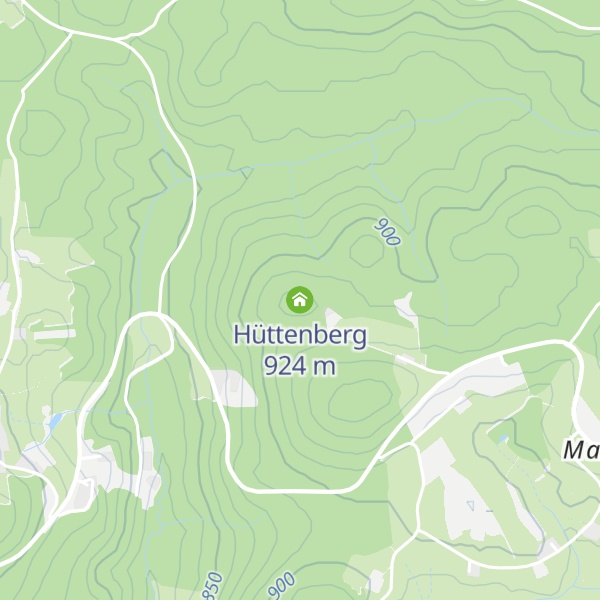 Map of Hüttenberg