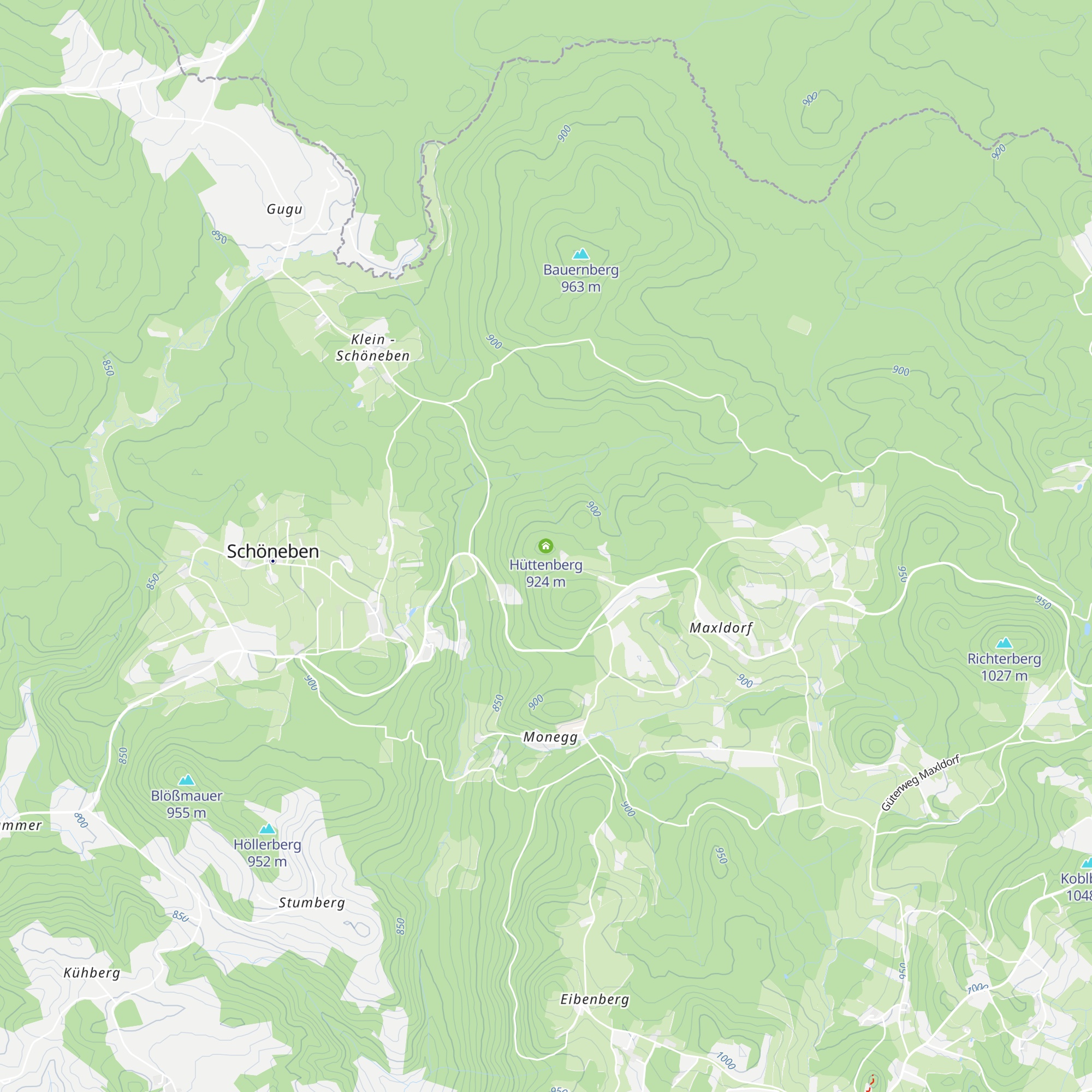 Hüttenberg map