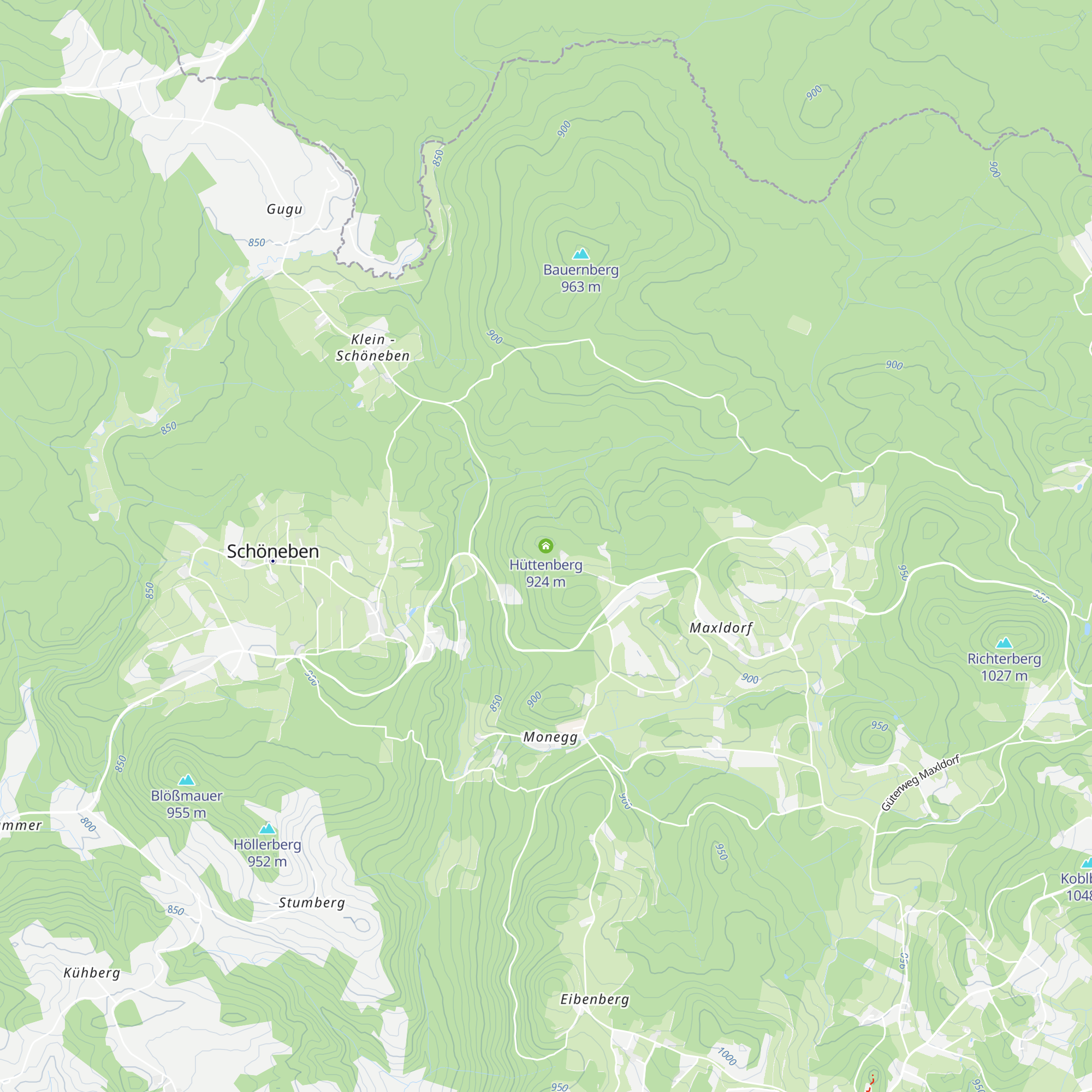 Hüttenberg map