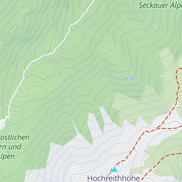 Map of Hütte (verfallen)
