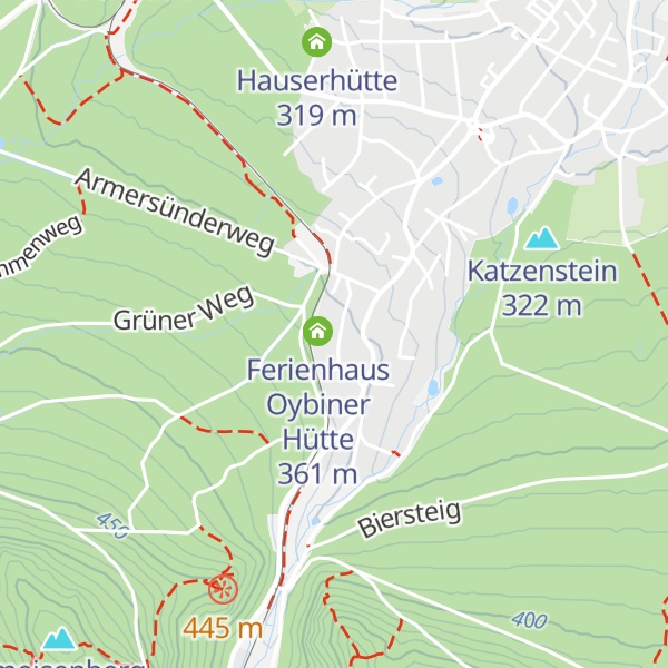 Map of Edmundshütte