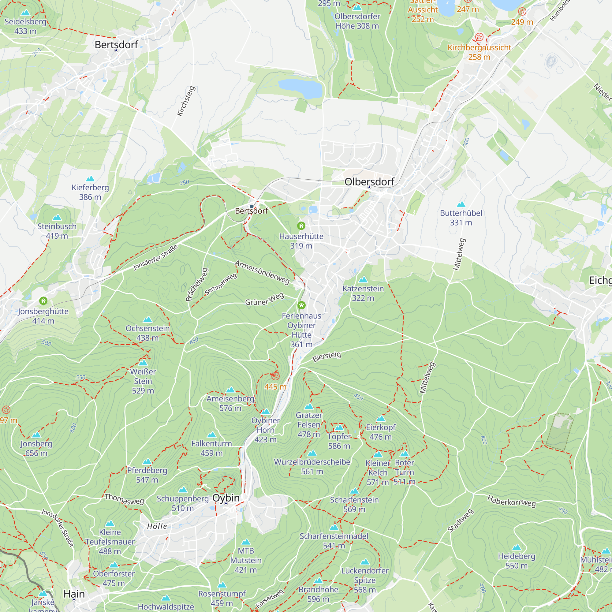 Edmundshütte map