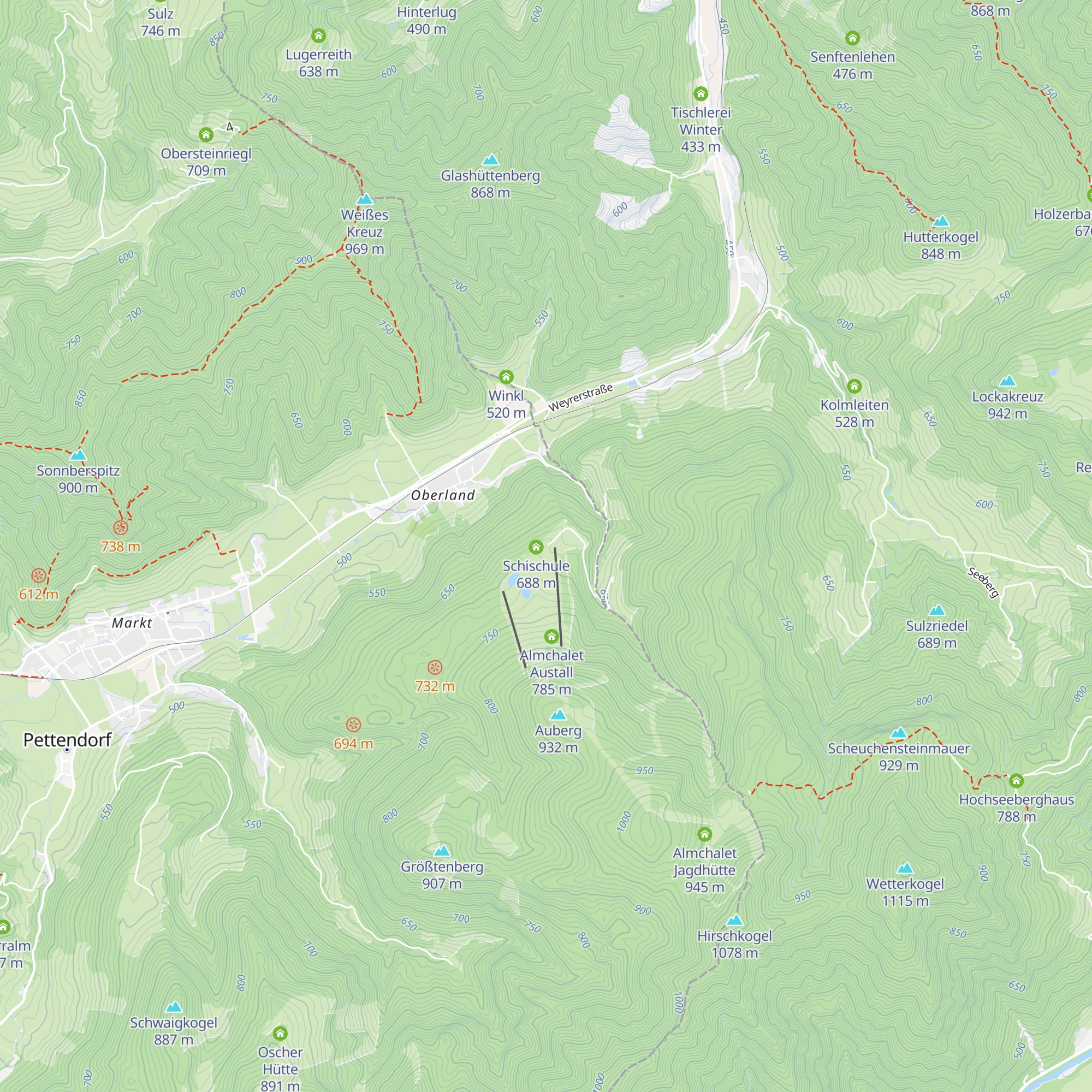 Forsterau map