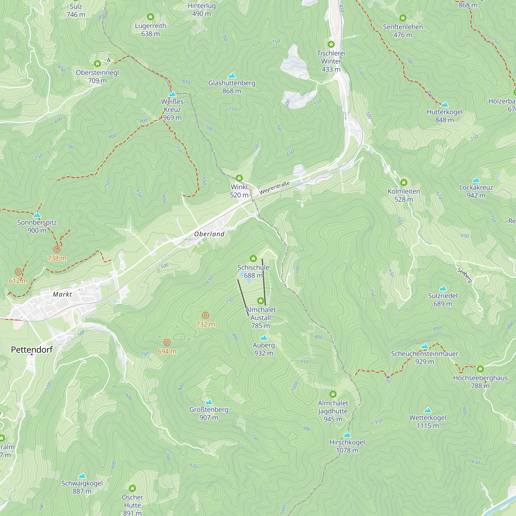 Forsterau map