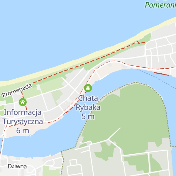 Map of Chata Rybaka