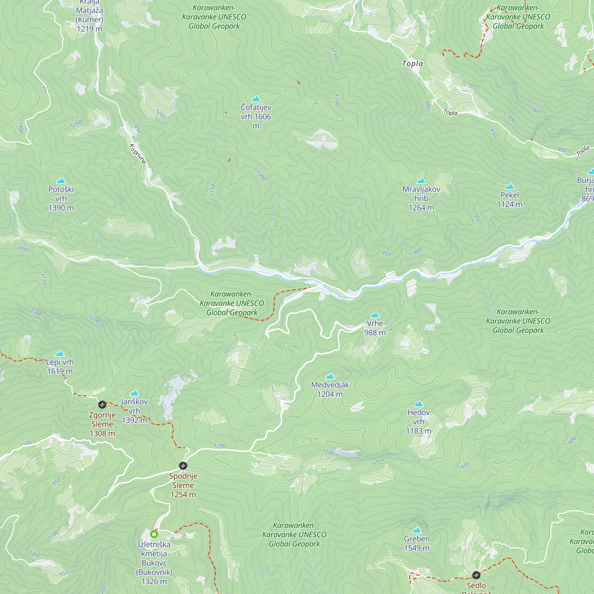 Pri Mojci map