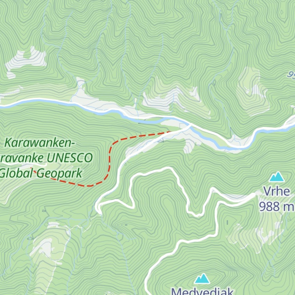 Map of Pri Mojci