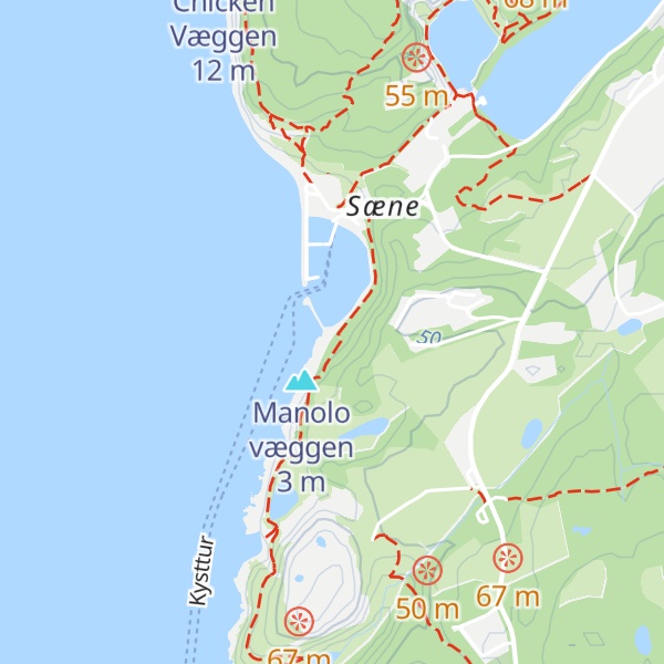Map of Kystshelter, Hammerhavn