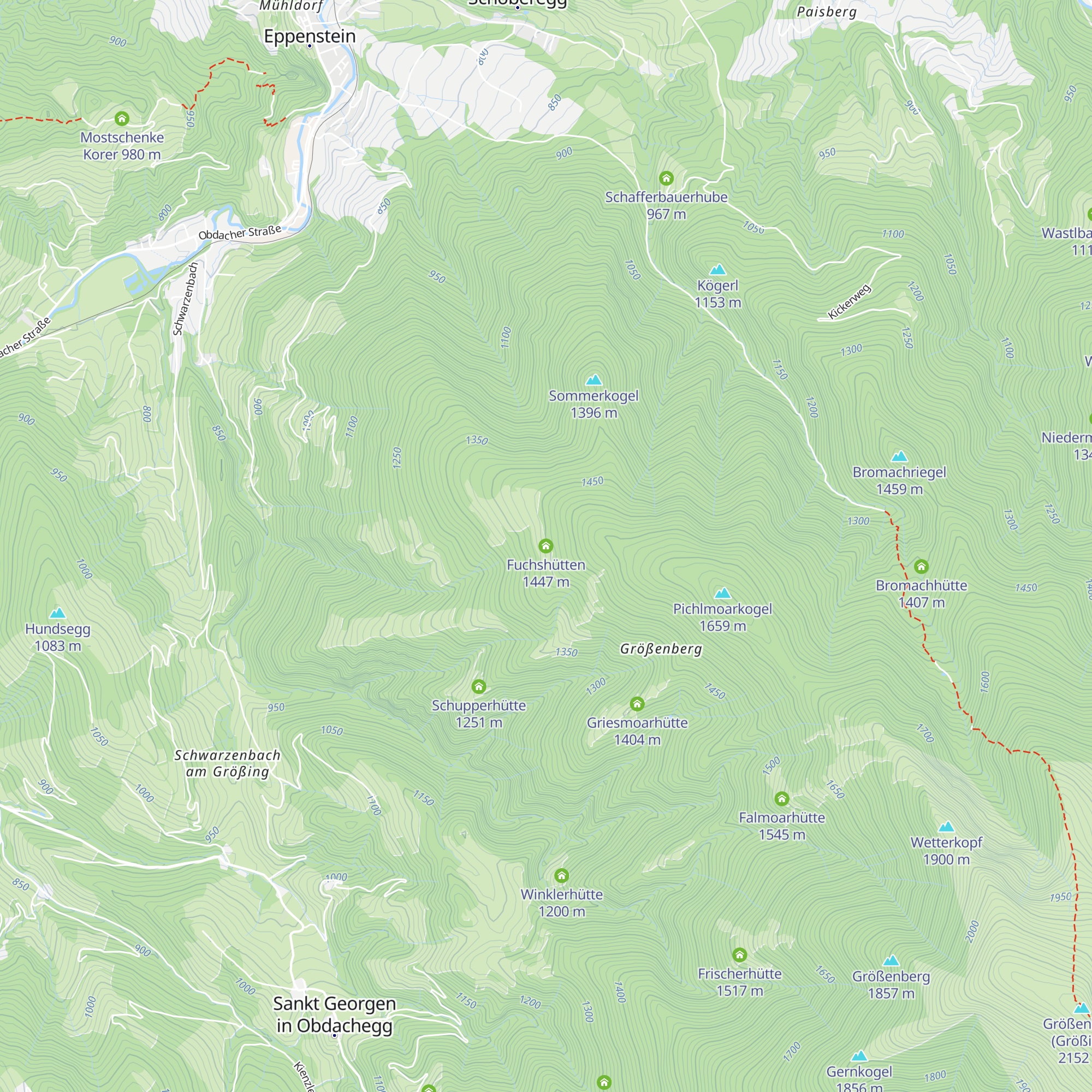 Fuchshütten map