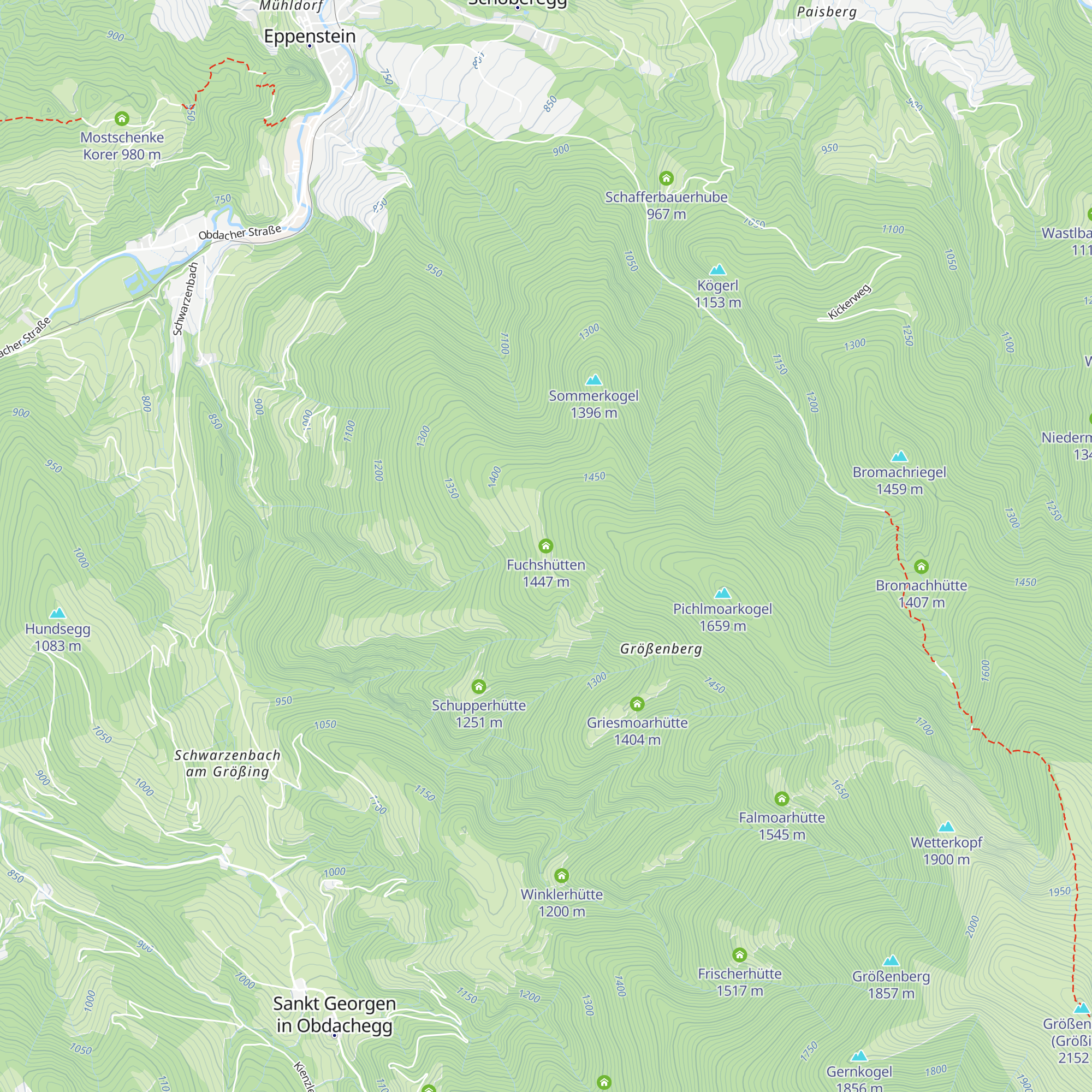 Fuchshütten map