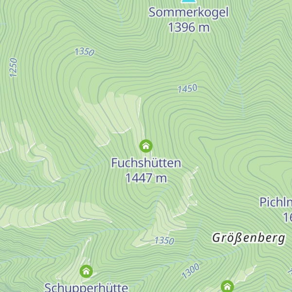Map of Fuchshütten