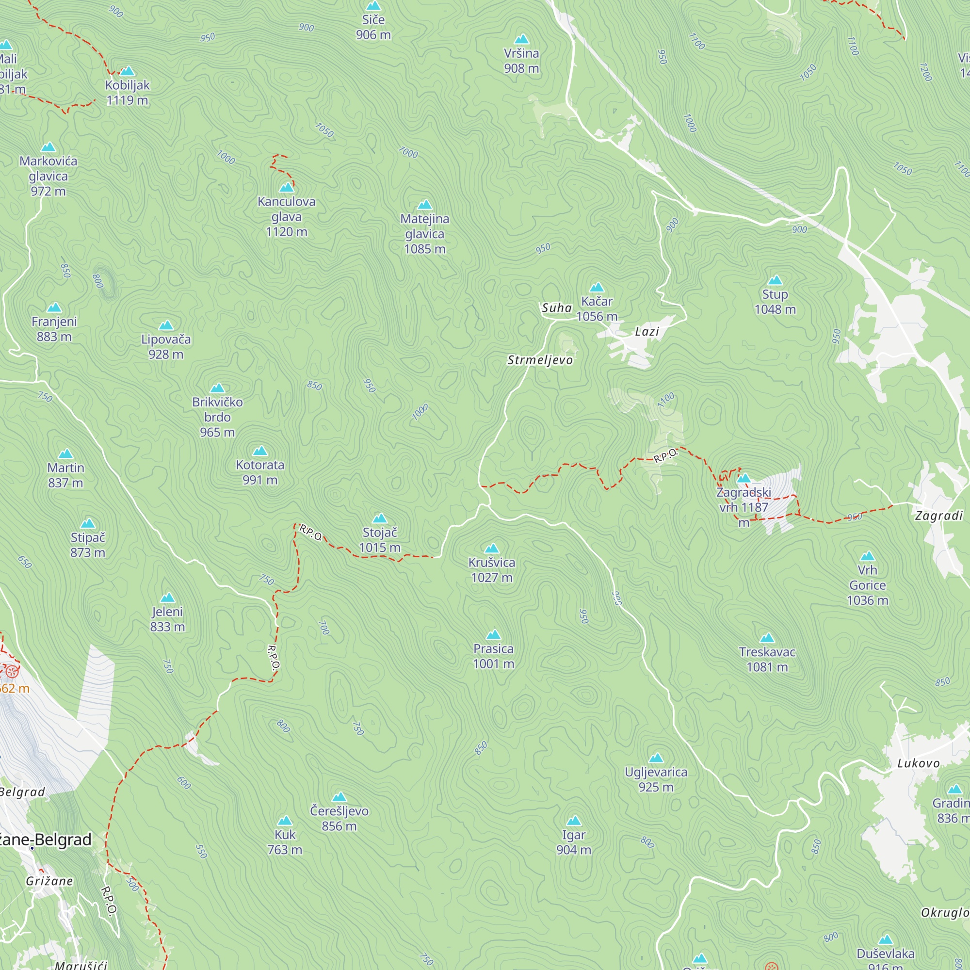 Lovački dom Kalac map