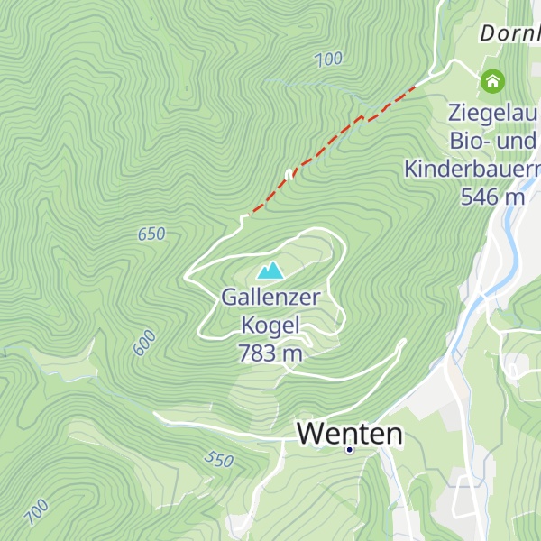 Map of Gallenzer Kogel