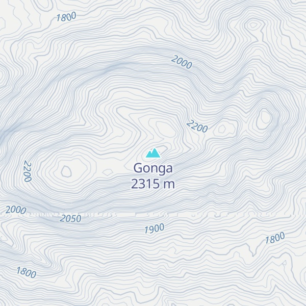 Map of Gonga