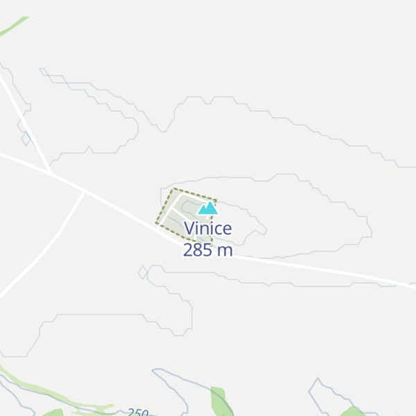 Map of Vinice