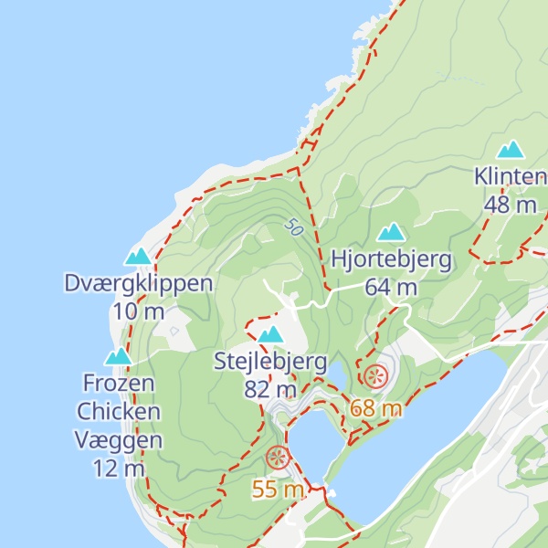 Map of Ørnebjerg