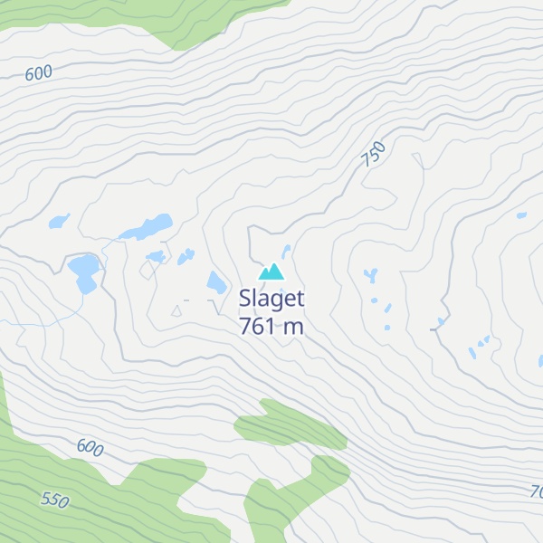 Map of Slaget