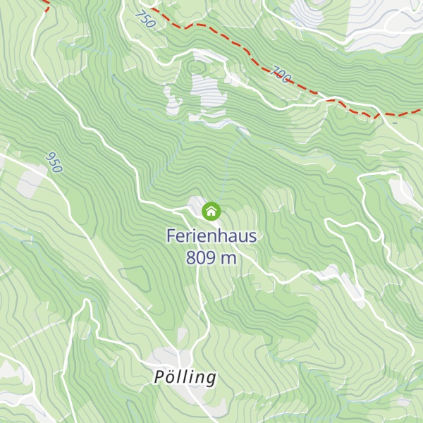 Map of Ferienhaus