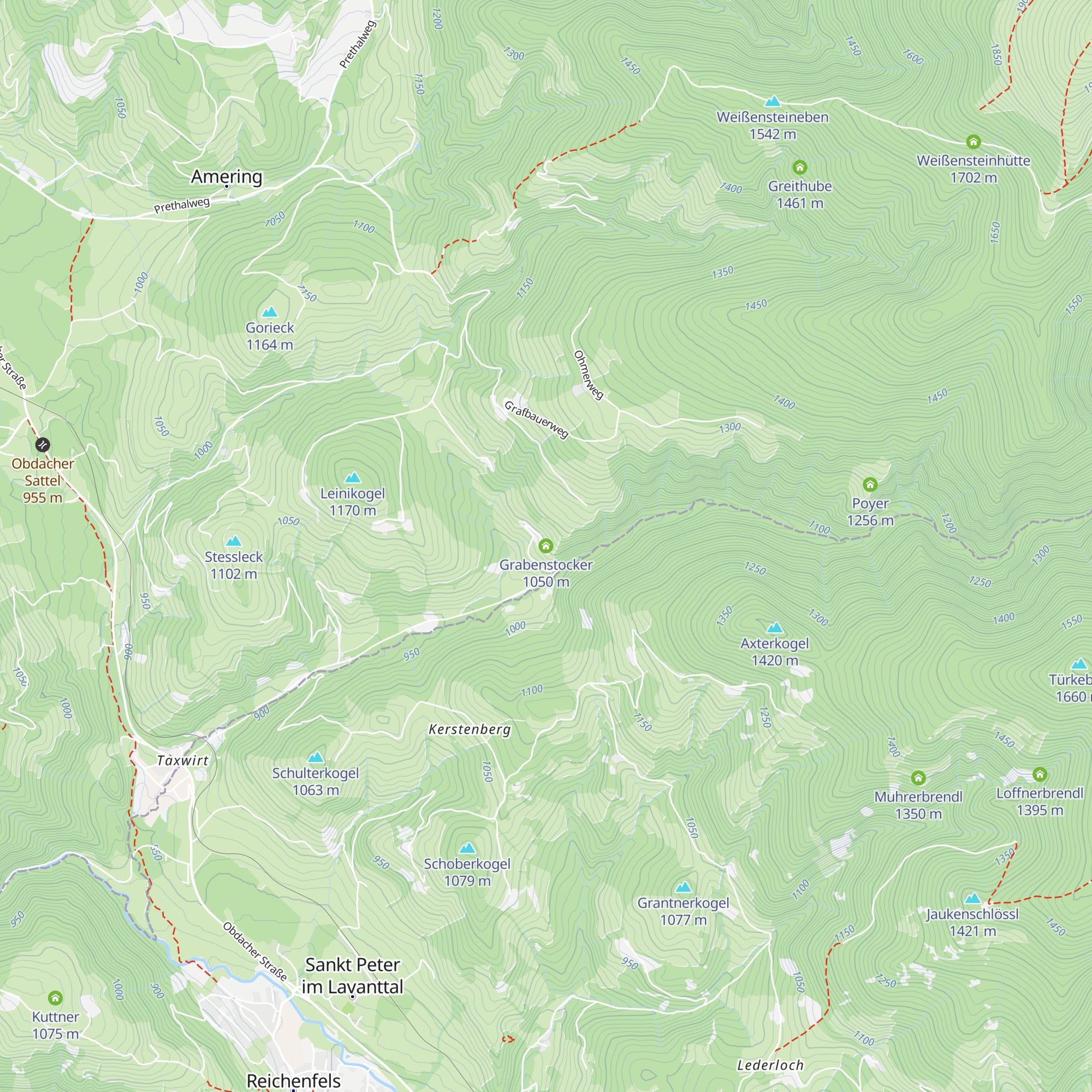 Grabenstocker map