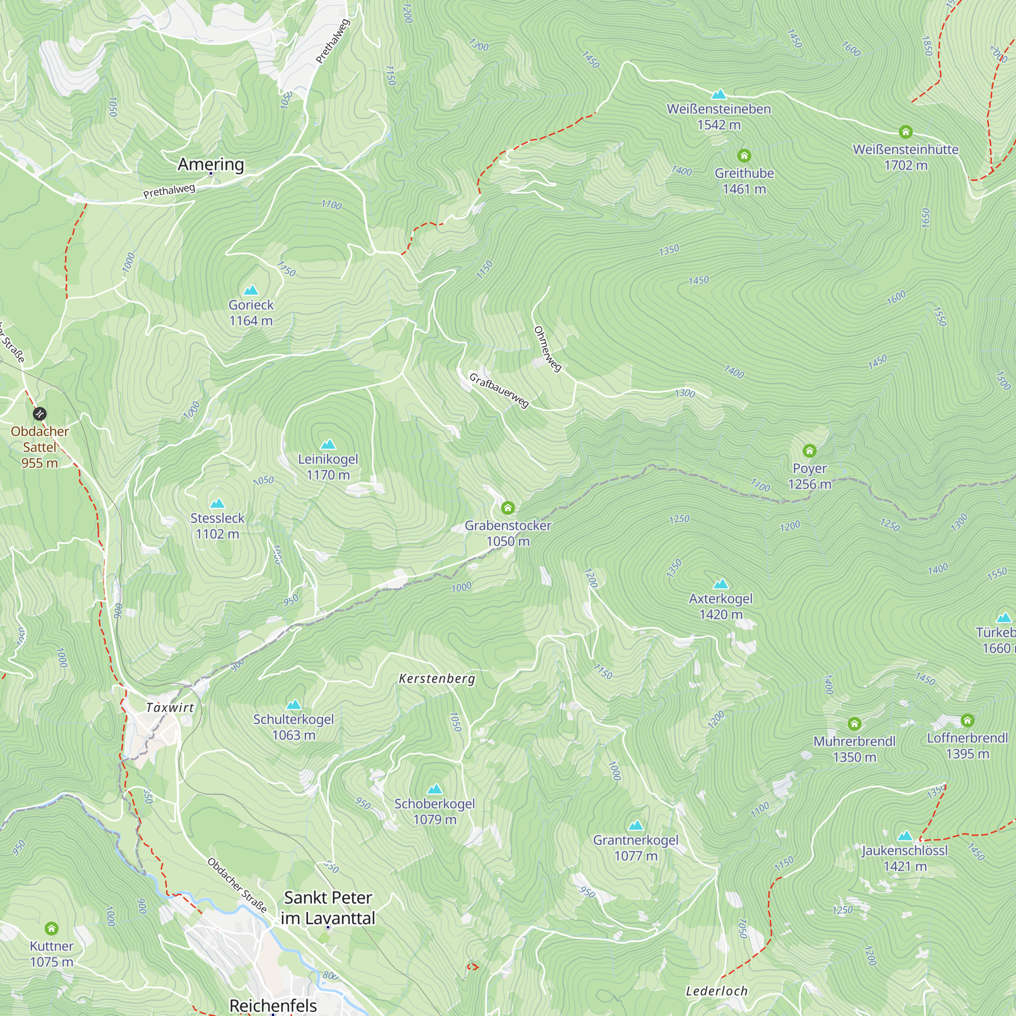 Grabenstocker map