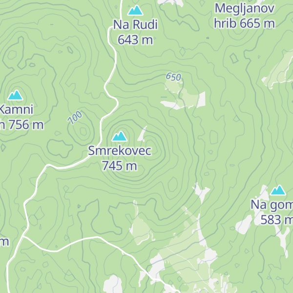 Map of Mali Tisovec