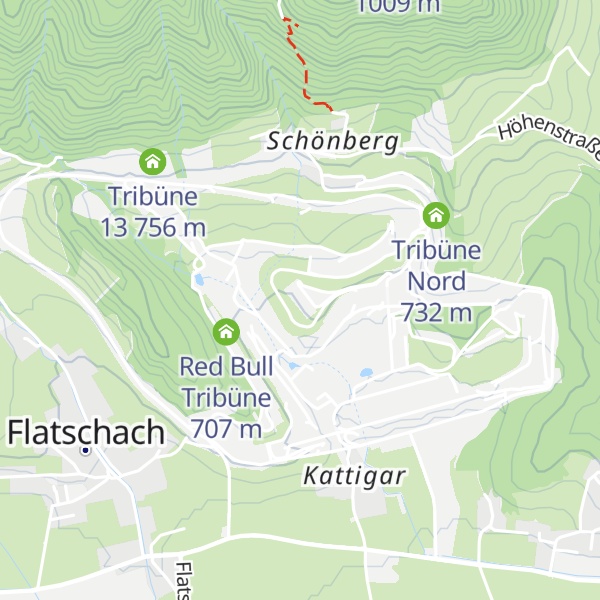 Map of Tribüne Mitte