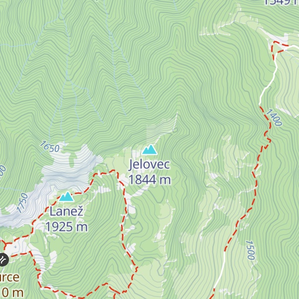 Map of Jelovec