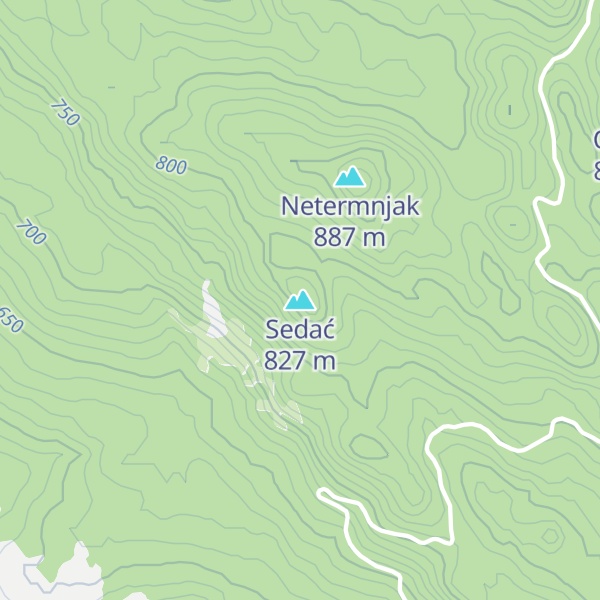 Map of Sedać