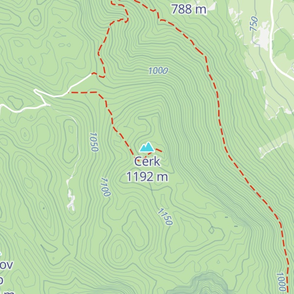 Map of Cerk