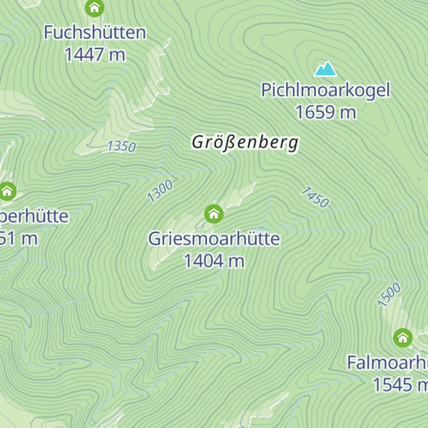 Map of Griesmoarhütte