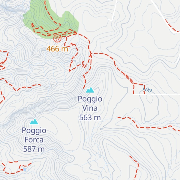 Map of Poggio Vina