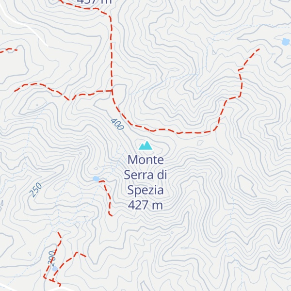 Map of Monte Serra di Spezia