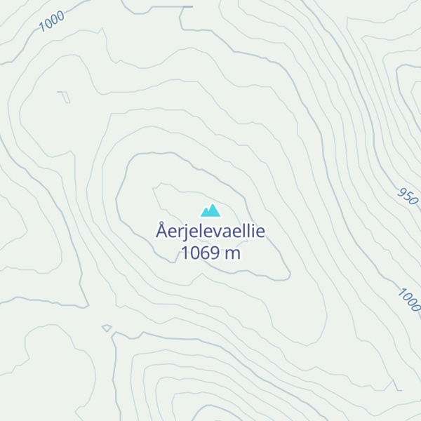 Map of Åerjelevaellie