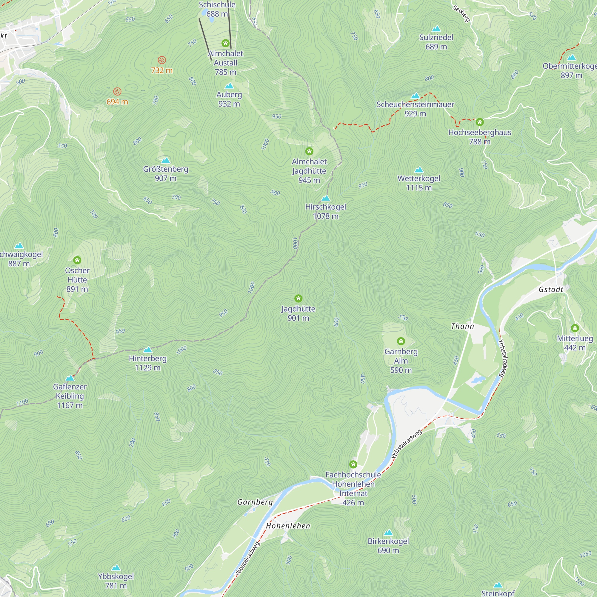 Jagdhütte map