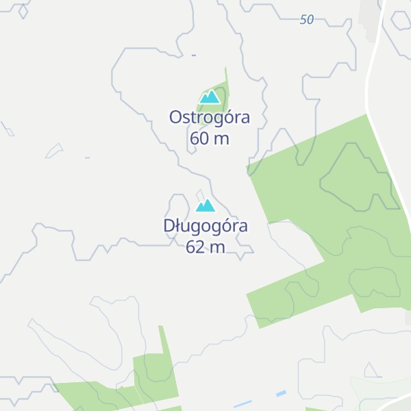 Map of Długogóra