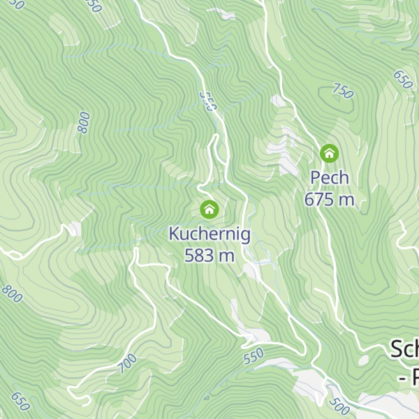 Map of Kuchernig
