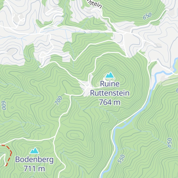 Map of Schutzhütte Ruttenstein