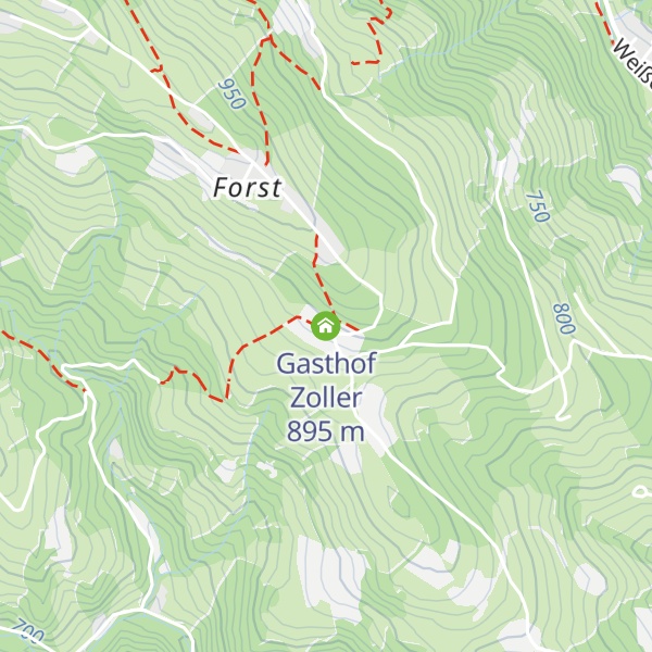 Map of Gasthof Zoller